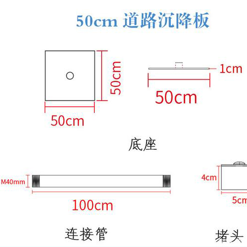 阿里沉降板规格型号如何选择？